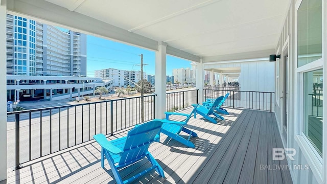 167 E J Cir, Gulf Shores, AL 36542 - deck with a city view