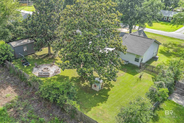 23214 Rochelle Loop, Robertsdale, AL 36567 - view from above of property