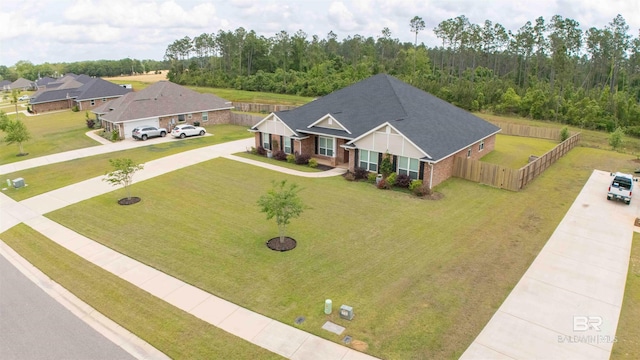 11770 Hons Dr, Fairhope, AL 36532 - bird's eye view featuring a view of trees