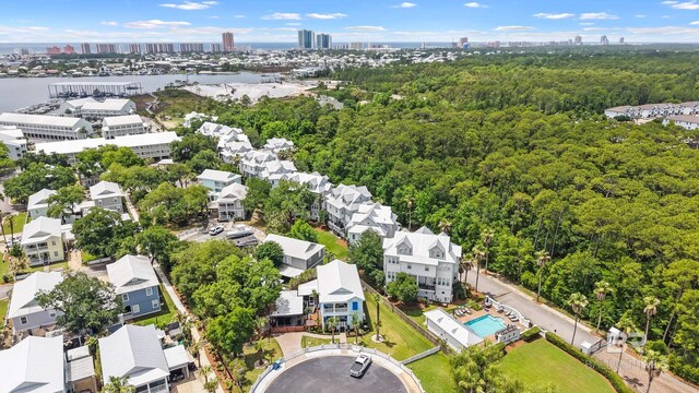 4672 Grander Ct Unit 15B, Orange Beach, AL 36561 - view of urban area featuring a nearby body of water and a heavily wooded area