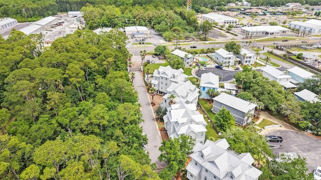 4672 Grander Ct Unit 15B, Orange Beach, AL 36561 - aerial perspective of suburban area featuring a forest