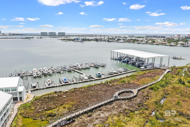 4672 Grander Ct Unit 15B, Orange Beach, AL 36561 - view of urban area featuring a nearby body of water and numerous boat docks