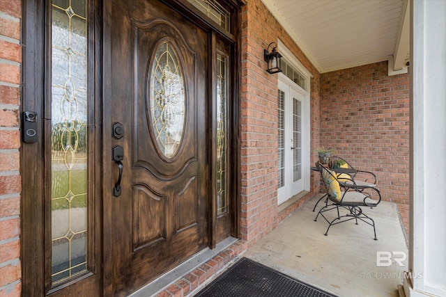 view of property entrance