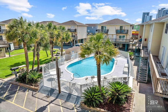 372 E Beach Blvd Unit 14, Gulf Shores, AL 36542 - community pool featuring a residential view
