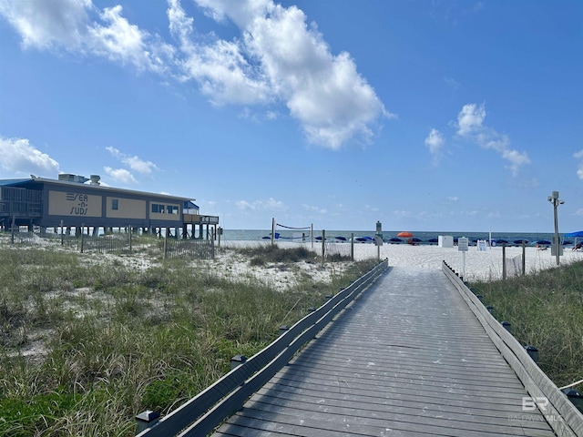 372 E Beach Blvd Unit 14, Gulf Shores, AL 36542 - surrounding community with view of water and beach