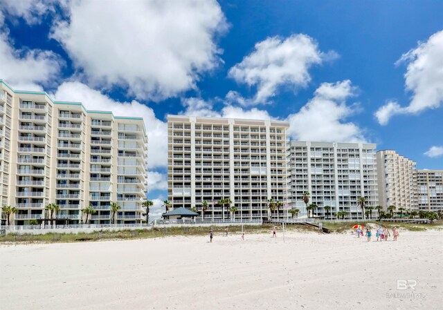 24770 Perdido Beach Blvd Unit 402, Orange Beach, AL 36561 - view of apartment building / complex with a beach view