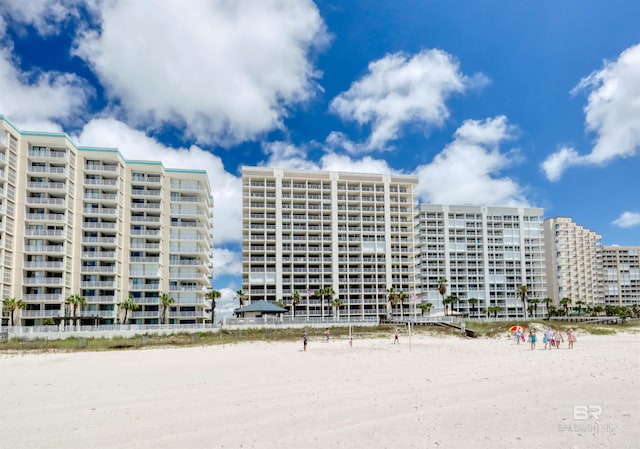 24770 Perdido Beach Blvd Unit 402, Orange Beach, AL 36561 - view of apartment building / complex featuring a beach view