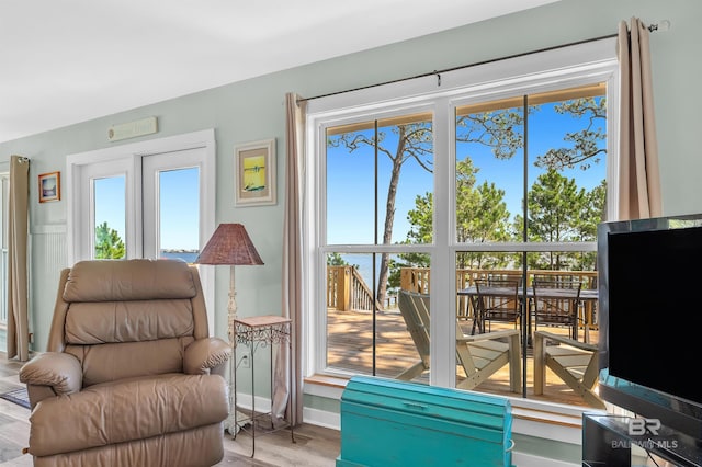 14752 State Highway 180, Gulf Shores, AL 36542 - sitting room featuring plenty of natural light and wood finished floors