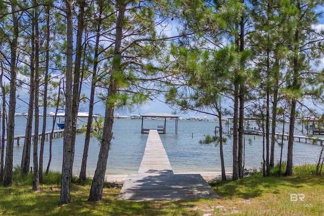 14752 State Highway 180, Gulf Shores, AL 36542 - dock area featuring a water view