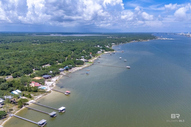 14752 State Highway 180, Gulf Shores, AL 36542 - bird's eye view of a large body of water and a heavily wooded area