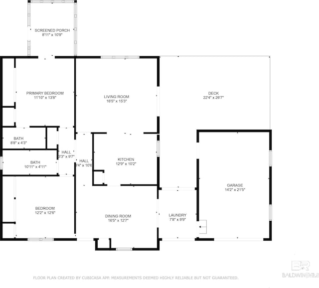 513 3rd St, Fairhope, AL 36532 - view of room layout