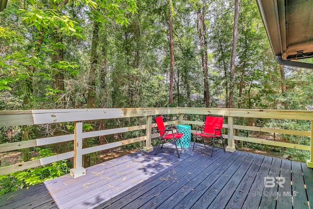 651 Olive Ave, Fairhope, AL 36532 - view of wooden deck