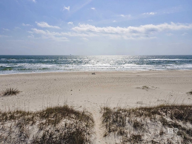 water view with a beach view