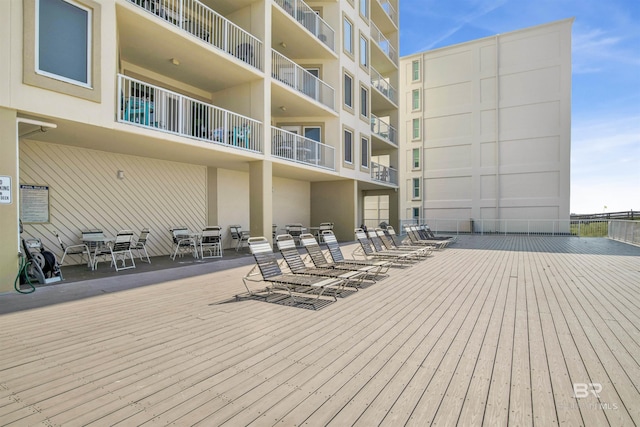 409 E Beach Blvd Unit 184, Gulf Shores, AL 36542 - view of wooden deck