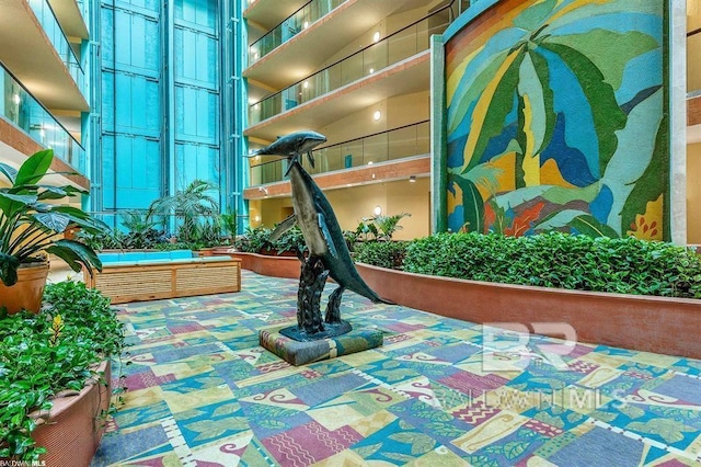 28107 Perdido Beach Blvd Unit D1005, Orange Beach, AL 36561 - lobby featuring a high ceiling