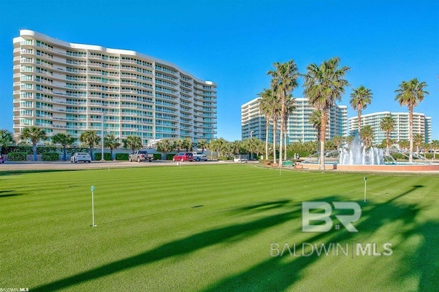 28107 Perdido Beach Blvd Unit D1005, Orange Beach, AL 36561 - view of property's community featuring a putting green