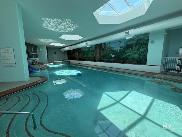 28107 Perdido Beach Blvd Unit D1005, Orange Beach, AL 36561 - indoor community pool with a skylight