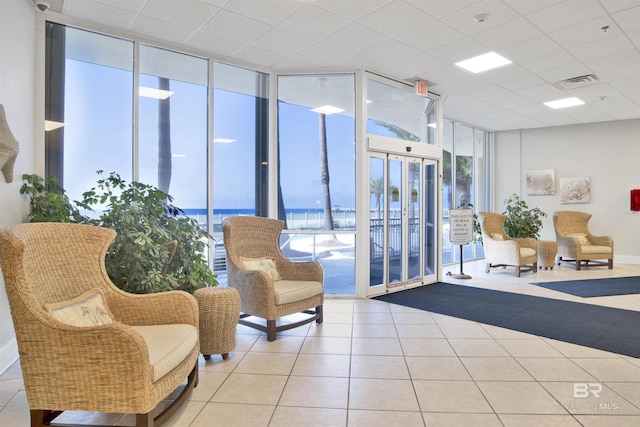 common area with visible vents