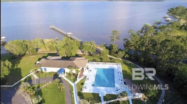 1434 Ridgewood Dr, Lillian, AL 36549 - aerial view of property's location featuring a nearby body of water