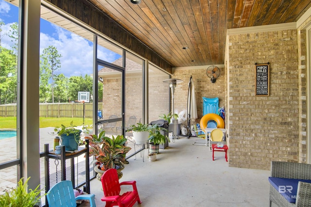 5698 Spring Landing Dr, Theodore, AL 36582 - view of sunroom / solarium