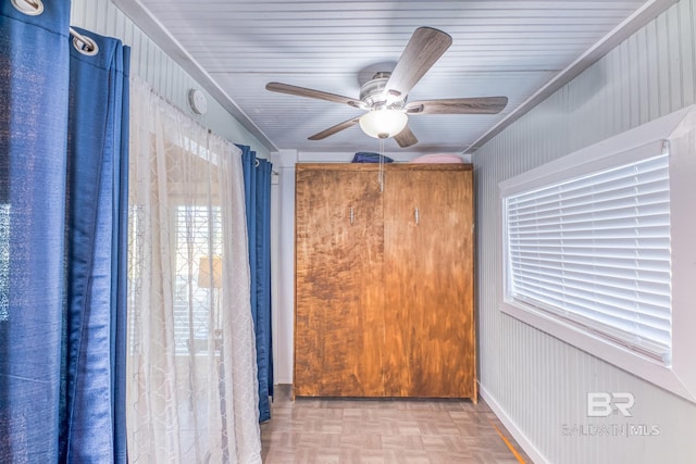 684 Chickasaw Rd, Gulf Shores, AL 36542 - unfurnished room with ceiling fan, healthy amount of natural light, and a smoke detector