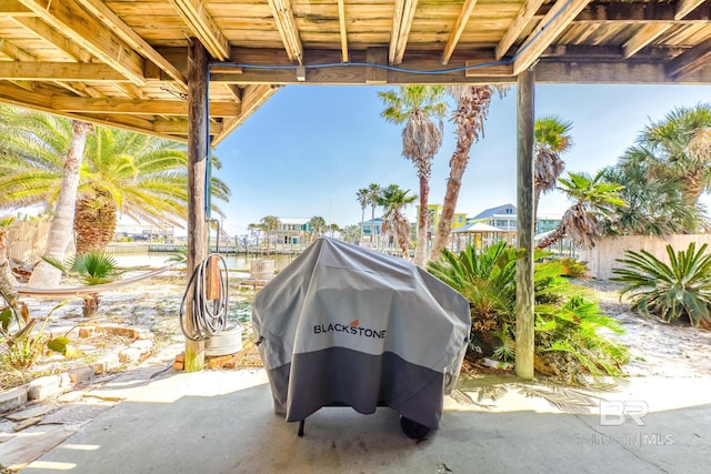 684 Chickasaw Rd, Gulf Shores, AL 36542 - view of patio / terrace featuring a grill