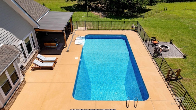 1609 Makaira Dr, Foley, AL 36535 - view of pool with a patio area