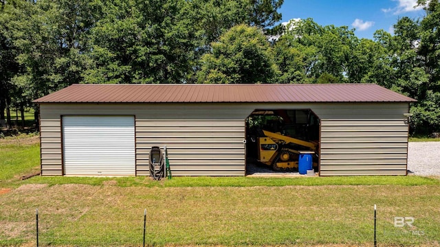 1609 Makaira Dr, Foley, AL 36535 - garage with a detached garage