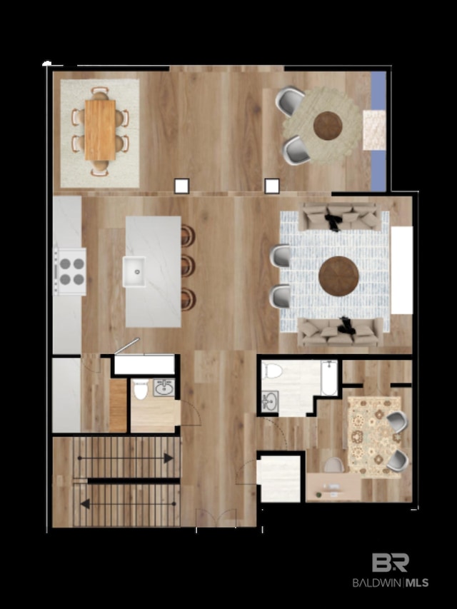 16880 Brigadoon Trl, Gulf Shores, AL 36542 - view of room layout