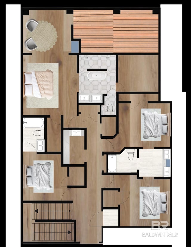 16880 Brigadoon Trl, Gulf Shores, AL 36542 - view of home floor plan