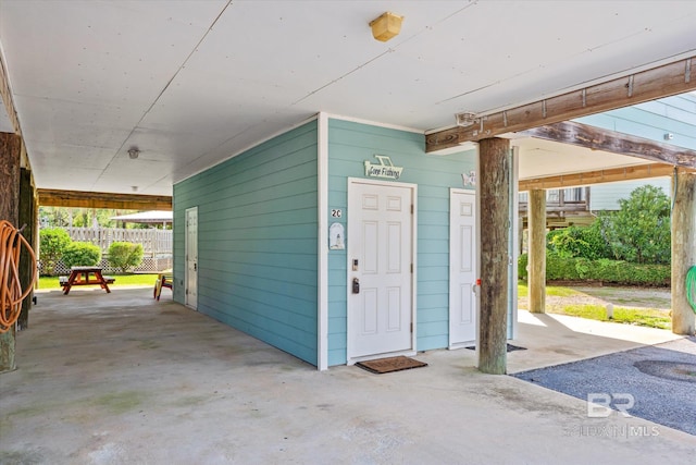 view of property entrance