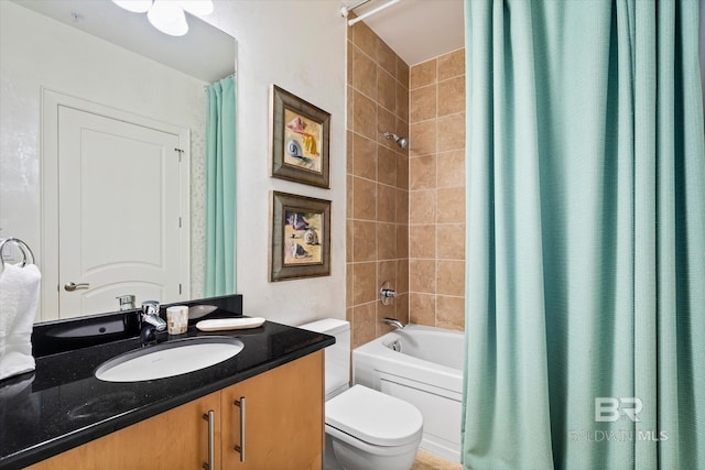 26302 Perdido Beach Blvd Unit D2201, Orange Beach, AL 36561 - full bath featuring toilet, vanity, and shower / tub combo with curtain