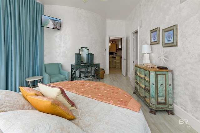 26302 Perdido Beach Blvd Unit D2201, Orange Beach, AL 36561 - bedroom with wood finished floors and baseboards