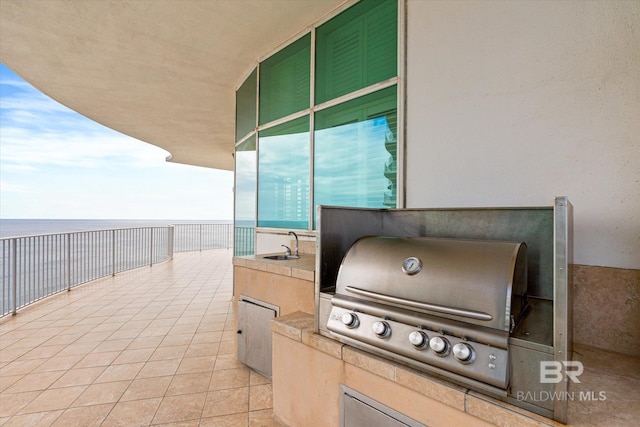 26302 Perdido Beach Blvd Unit D2201, Orange Beach, AL 36561 - view of patio featuring a sink