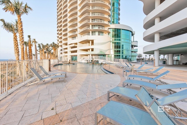 26302 Perdido Beach Blvd Unit D2201, Orange Beach, AL 36561 - view of swimming pool featuring a patio area
