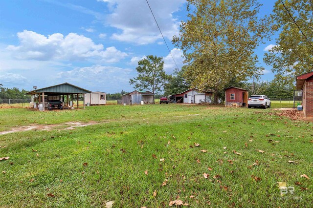 view of local wilderness featuring a rural view