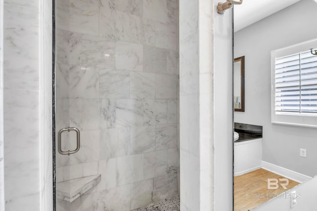 1106 Old County Rd, Daphne, AL 36526 - bathroom with a stall shower