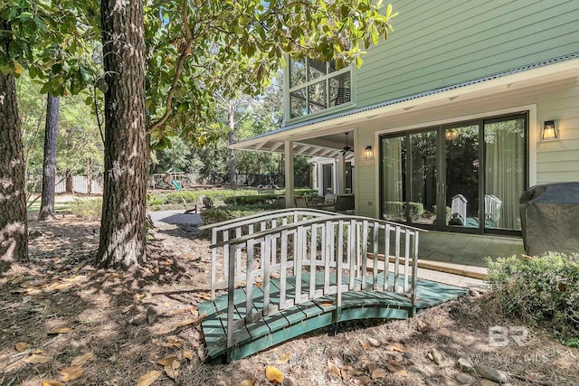 1106 Old County Rd, Daphne, AL 36526 - exterior space with fence