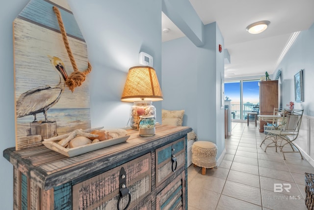 453 Dune Dr Unit 305, Gulf Shores, AL 36542 - hall featuring light tile patterned floors