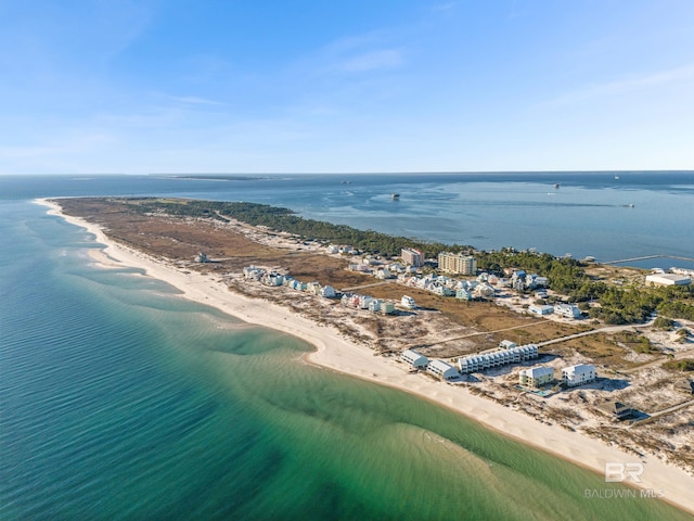 453 Dune Dr Unit 305, Gulf Shores, AL 36542 - aerial view of waterfront with a beach