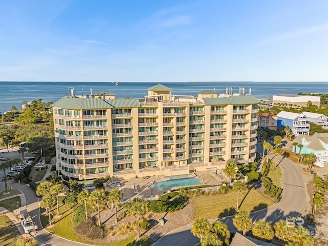 453 Dune Dr Unit 305, Gulf Shores, AL 36542 - view of apartment building / complex featuring a water view