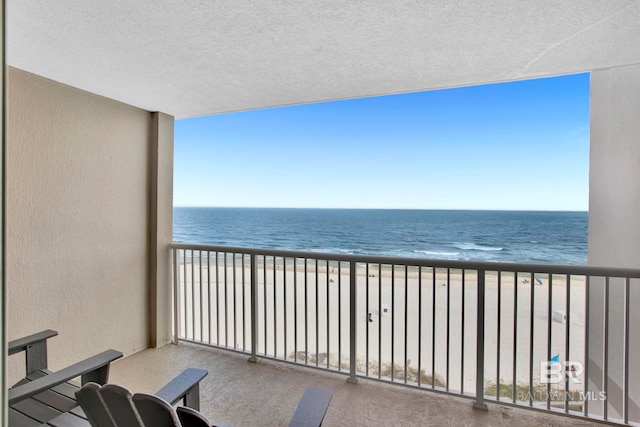 24568 Perdido Beach Blvd Unit 603, Orange Beach, AL 36561 - balcony with view of water and beach