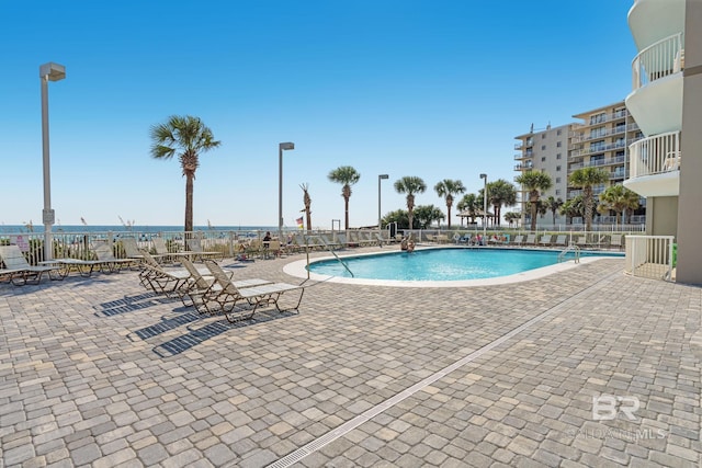 24568 Perdido Beach Blvd Unit 603, Orange Beach, AL 36561 - community pool featuring a patio area