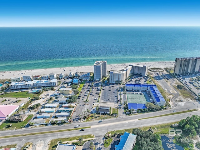 24568 Perdido Beach Blvd Unit 603, Orange Beach, AL 36561 - drone / aerial view of waterfront with a beach