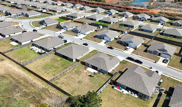 birds eye view of property featuring a residential view