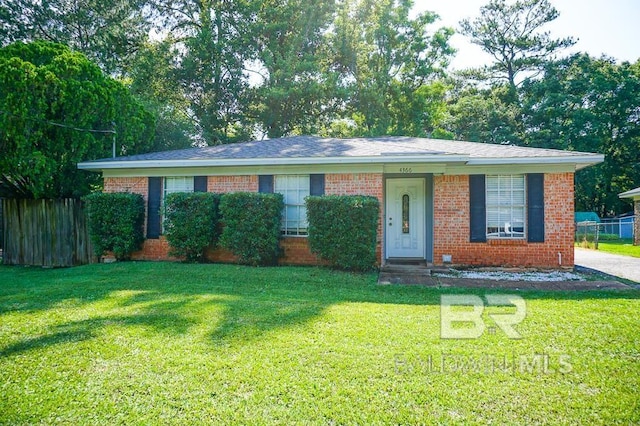 4366 Fathbrook Ln, Mobile, AL 36693 - view of front of house with brick siding