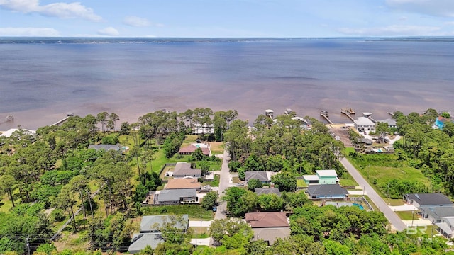 5885 Grotto Ave, Pensacola, FL 32507 - aerial perspective of suburban area with a large body of water