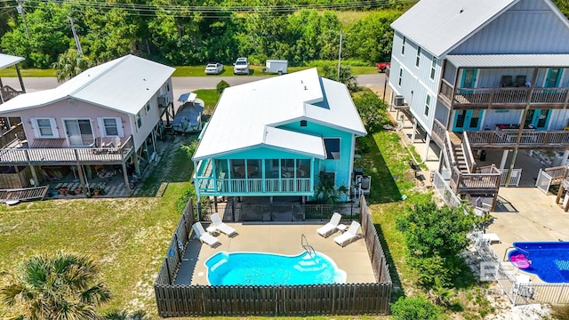 331 E 2nd Ave, Gulf Shores, AL 36542 - view of subject property with a pool area