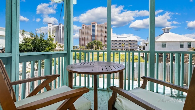 331 E 2nd Ave, Gulf Shores, AL 36542 - balcony featuring a city view