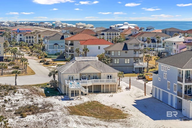 birds eye view of property featuring a residential view